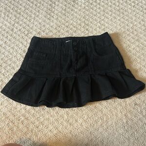 black pacsun skirt